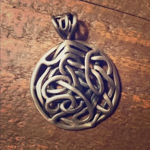 Silpada Celtic woven knot Pendant